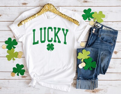 St. Patrick's Day Shirt, Lucky Shirt, St. Patrick's Day T Shirt - image2